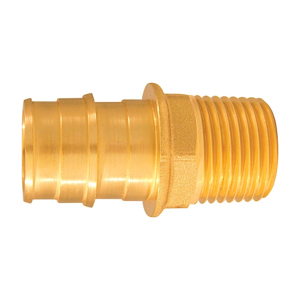 Apollo Apollo Expansion PEX / Pex A 3/4 in. Expansion PEX in to X 1/2 in. D MPT Brass Male Adapter EPXMA3412 - main